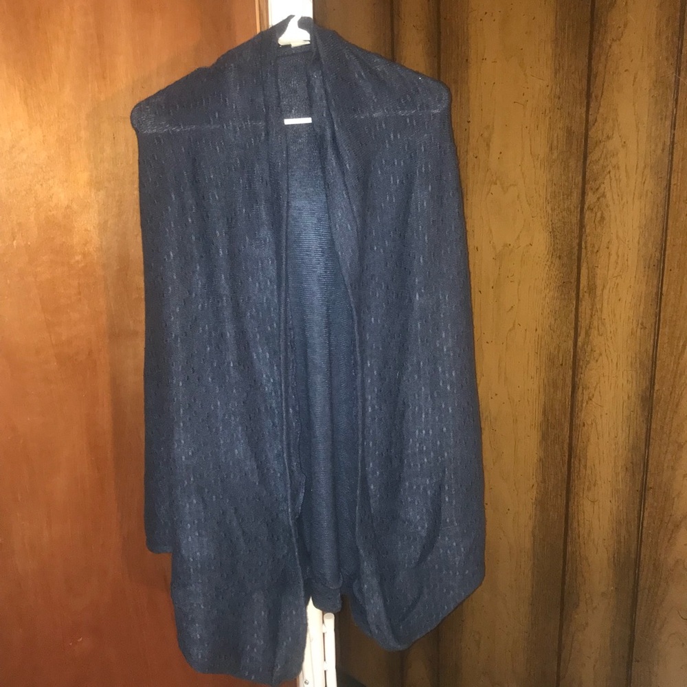 Deb Store Teal Cocoon Cardigan